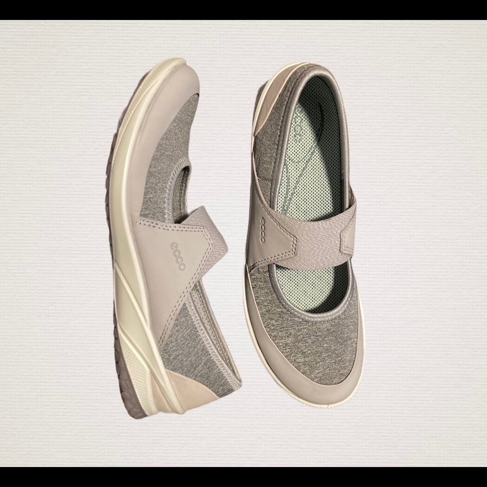 ECCO Biom Life Mary Jane•Grey•Size 8-8.5 (EU 39)